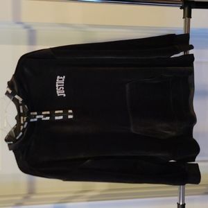 Justice Velvet Hoodie Pullover